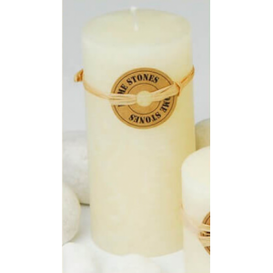 Zoom CANDELA CILINDRICA PROFUMATA AVORIO 14 CM