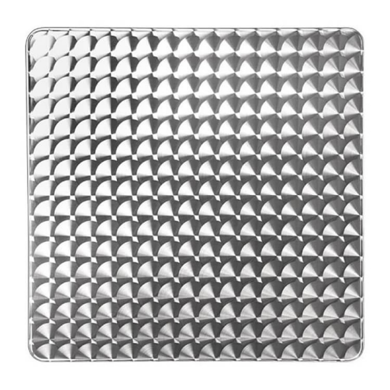 Tavolo a colonna 60x60 waterproof in alluminio per esterno