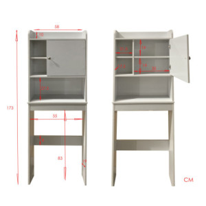 Mobile Sopra Lavatrice Laundry - C 95 X 40 H9 Cm