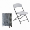Set di 4 SEDIE PIEGHEVOLE CATERING 2