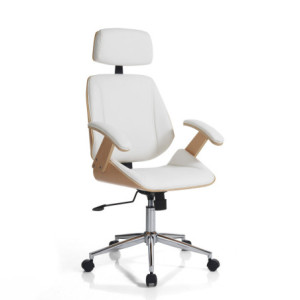 Poltrona Da Ufficio Visby High Wood 58 X 60 H39 Cm