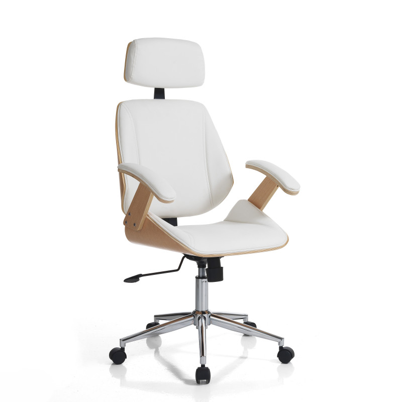 Poltrona Da Ufficio Visby High Wood 58 X 60 H39 Cm