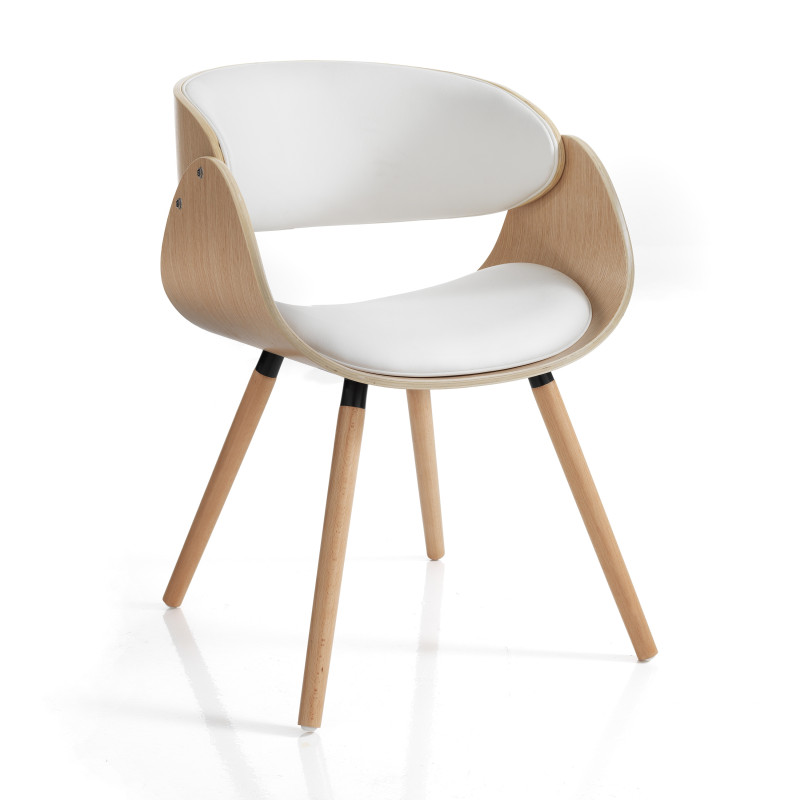 Sedia Visby Evo Wood 55 X 54,5 H42,5 Cm