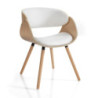 Sedia Visby Evo Wood 55 X 54,5 H42,5 Cm