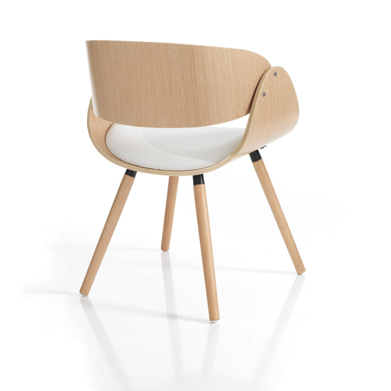 Sedia Visby Evo Wood 55 X 54,5 H42,5 Cm