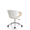 Poltrona Da Ufficio Visby Wood 65 X 54,5 H41,5 Cm