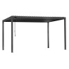 Pergola New Mexico 3x4 Alluminio E Acciaio Antracite Moia