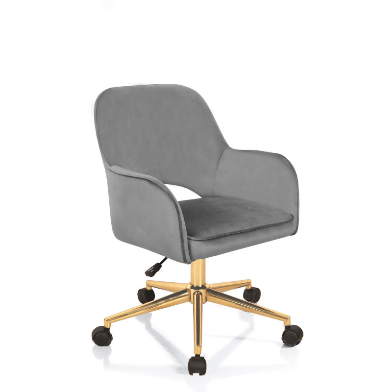 Poltrona Da Ufficio Victoria Grey  47X60X62 Cm