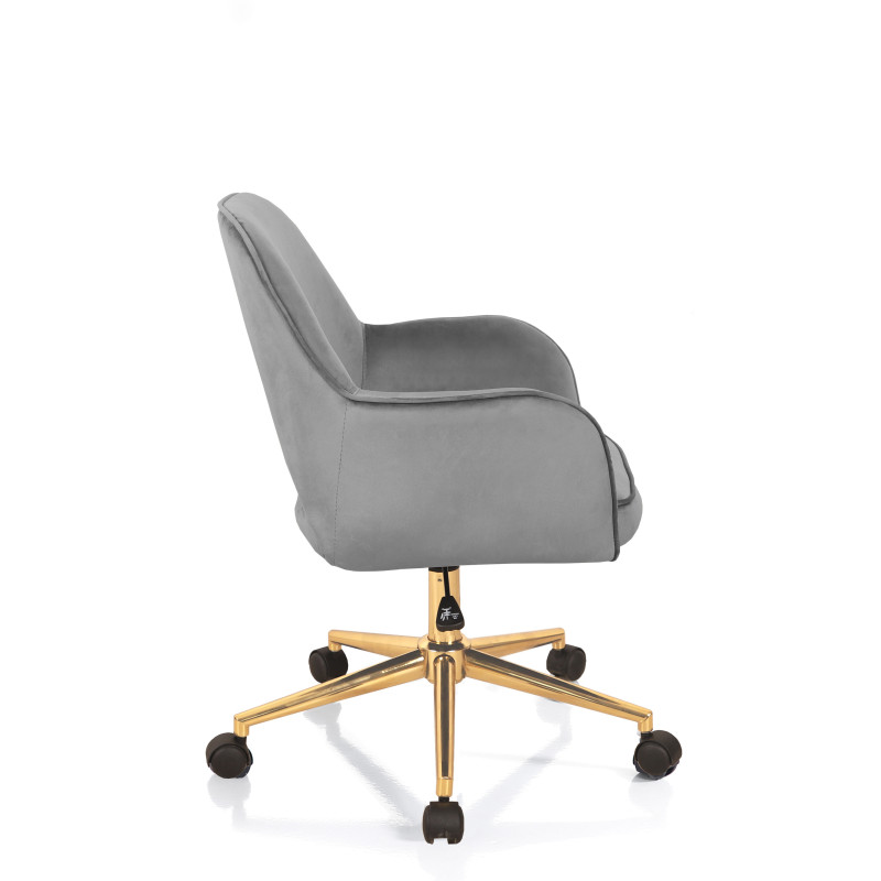 Poltrona Da Ufficio Victoria Grey  47X60X62 Cm