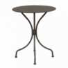 Tavolo Bristol Ø60 in ferro da esterno robusto ed elegante