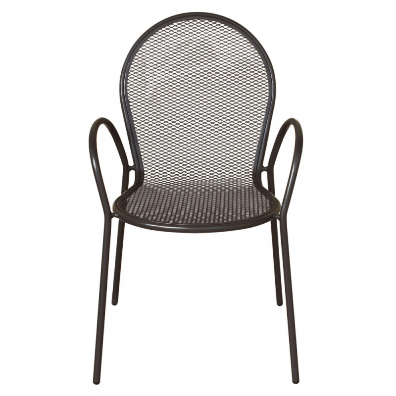 Poltrona Sheffield impilabile da esterno robusta e confortevole