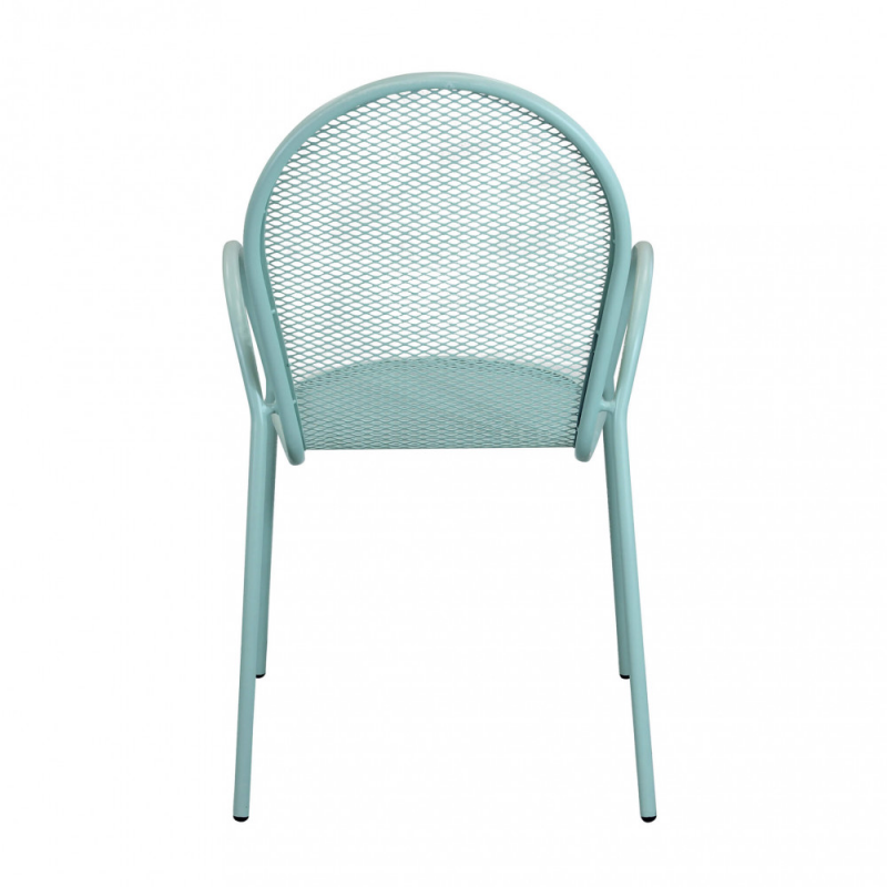 Poltrona Sheffield impilabile da esterno robusta e confortevole