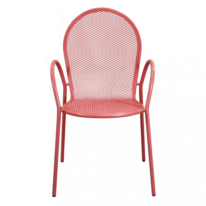 Poltrona Sheffield impilabile da esterno robusta e confortevole