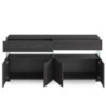 Madia Float Black Wood 4A 109X45,9X9 Cm