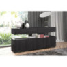 Madia Float Black Wood 4A 109X45,9X9 Cm