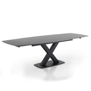 Zoom Tavolo Allungabile Alexa Grey Marble 170X103X17 Cm