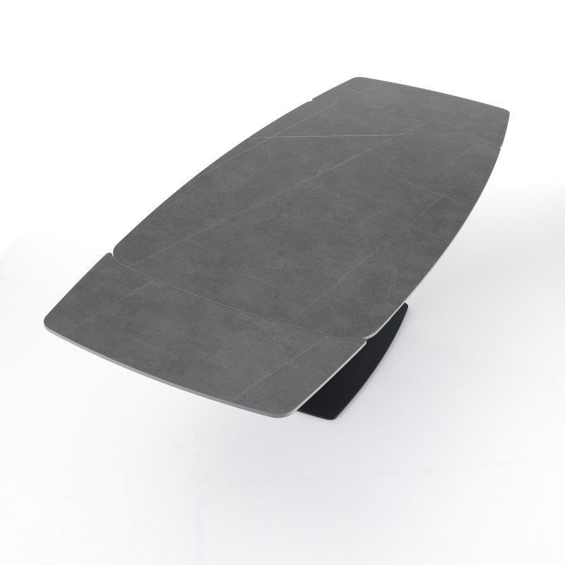 Tavolo Allungabile Alexa Grey Marble 170X103X17 Cm