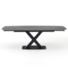 Tavolo Allungabile Alexa Grey Marble 170X103X17 Cm
