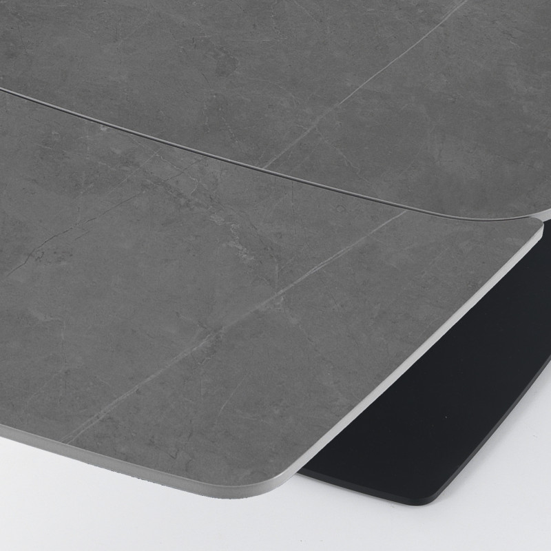 Tavolo Allungabile Alexa Grey Marble 170X103X17 Cm