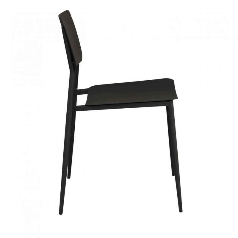 Sedia Vega impilabile in ferro da esterno robusta e pratica