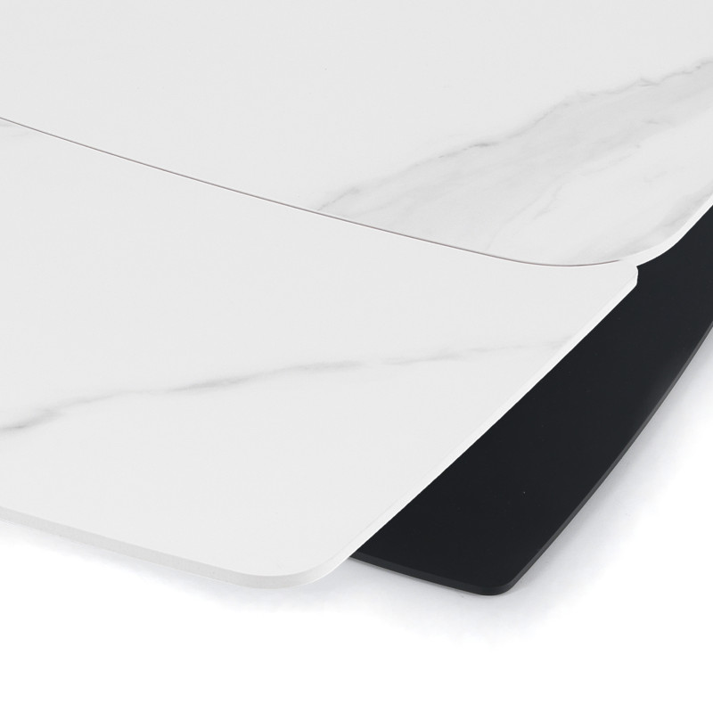 Tavolo Allungabile Alexa White Marble 170X103X17 Cm