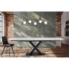 Tavolo Allungabile Alexa White Marble 170X103X17 Cm