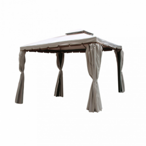 Gazebo Avana 3x3 m struttura robusta per esterno elegante