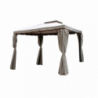Gazebo Avana 3x3 m struttura robusta per esterno elegante