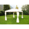 Gazebo Avana 3x3 m struttura robusta per esterno elegante
