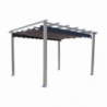 GAZEBO ASTORIA 3 X 4 TORTORA TELO GRIGIO