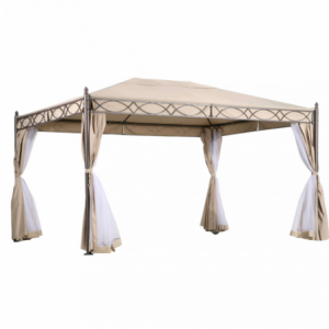 Gazebo Karnak 3x4 mt elegante e robusto per esterni giardino
