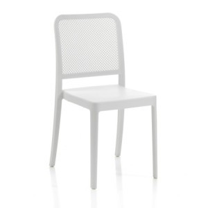 Sedia Da Interno / Esterno Sabine White 47X62X102 Cm