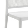 Sedia Da Interno / Esterno Sabine White 47X62X102 Cm