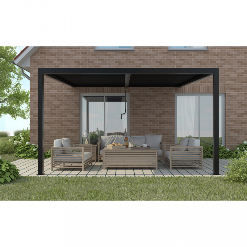 PERGOLA BIOCLIMATICA 4 X 4 ADDOSSATA