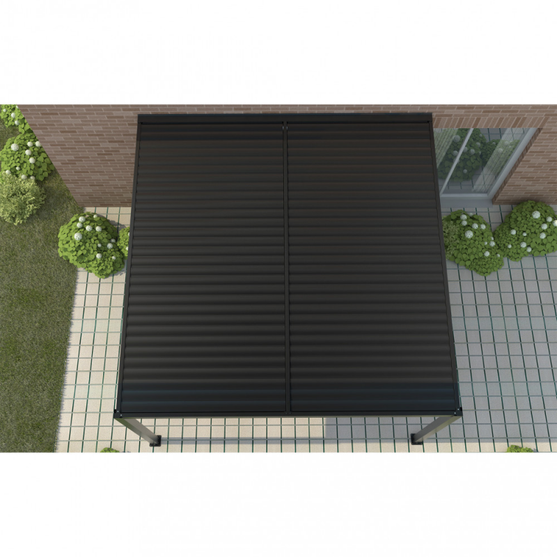 PERGOLA BIOCLIMATICA 4 X 4 ADDOSSATA