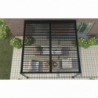 PERGOLA BIOCLIMATICA 4 X 4 ADDOSSATA