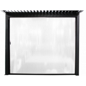 Laterale per pergola bioclimatica PVC 3 metri protezione esterno