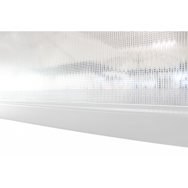 Laterale 4 m pergola bioclimatica PVC resistente giardino