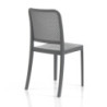 Sedia Da Interno / Esterno Sabine Grey 47X62X102 Cm