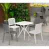 Sedia Da Interno / Esterno Sabine Grey 47X62X102 Cm