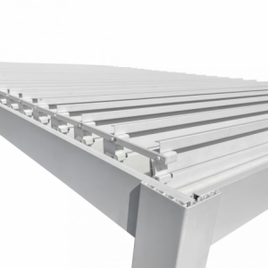 Zoom PERGOLA BIOCLIMATICA 3 X 3 CON DOPPIA LAMELLA