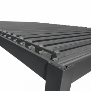 Zoom PERGOLA BIOCLIMATICA 3 X 3 CON DOPPIA LAMELLA