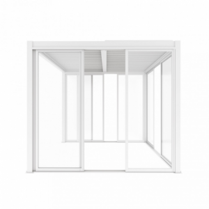 Zoom LATERALE SCORREVOLE CON VETRO PER LATO DA 3 M PERGOLA BIOCLIMATICA