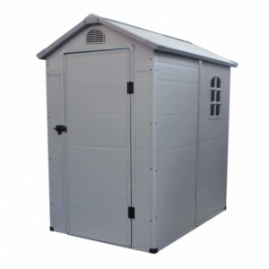Casetta da giardino Home 134x192x204 in plastica resistente