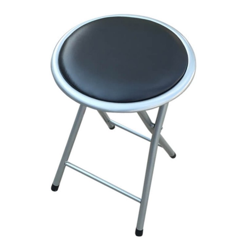 Sgabello Slim in ferro per esterno giardino moderno e pratico