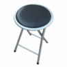 Sgabello Slim in ferro per esterno giardino moderno e pratico