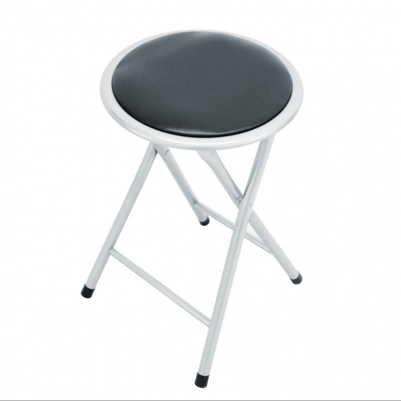 Sgabello Slim in ferro per esterno giardino moderno e pratico