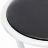Sgabello Slim in ferro per esterno giardino moderno e pratico