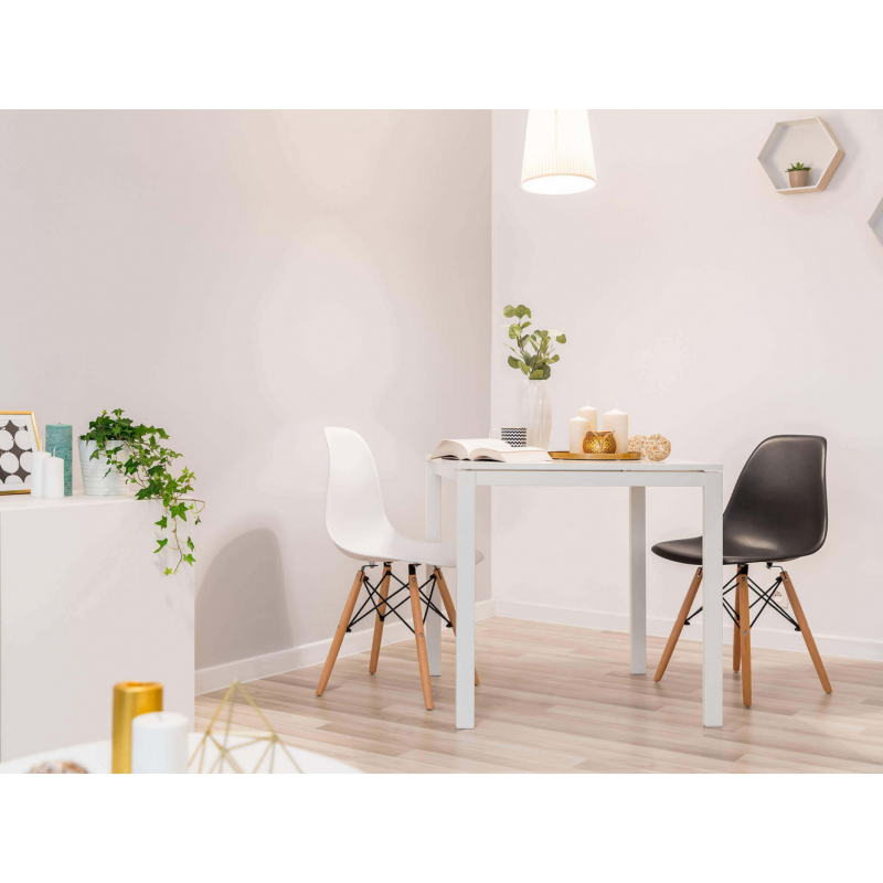 Set di 4 SEDIE MORITZ BIANCA