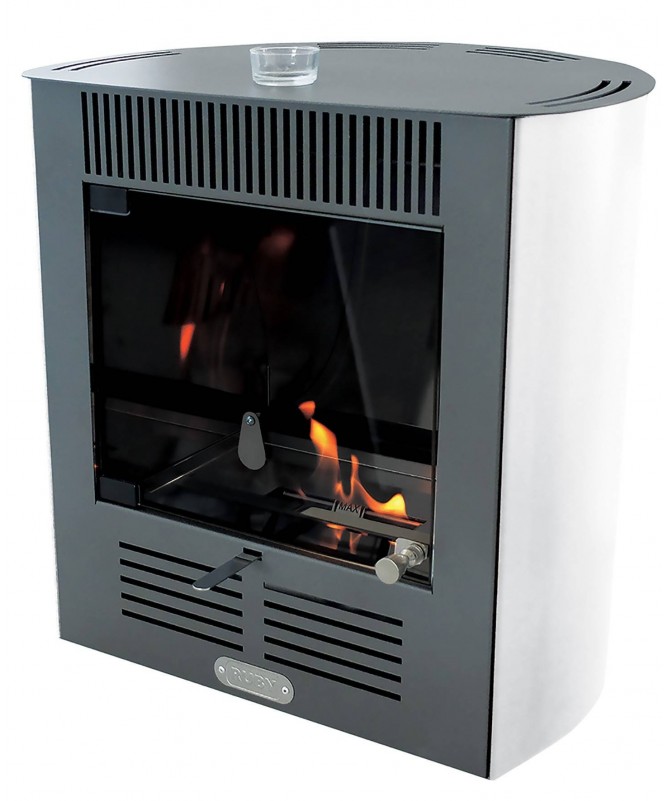 Stufa a bioetanolo ventilata Smart - disponibile in diversi colori